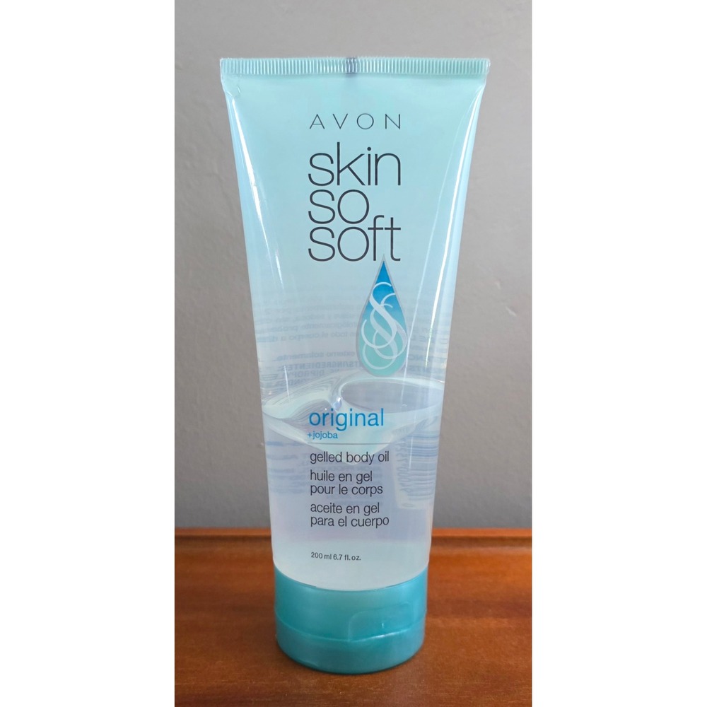 Avon Skin So Soft Original Gelled Body Oil with Jojoba 6.7 fl oz 200ml New